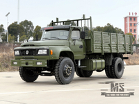 Feito na China 4*2 Dongfeng Off Road Truck 210HP Caminhão de transporte de cabine de cabine de linha única para venda_10 Ton Ton Medium Truck 