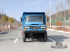 Azul 170hp Dongfeng 4*4 Caminhão Basculante_Single Row Apontado Cabeça Caminhão Basculante Caminhões de Mineração Fabricante de Conversão_Exportar Veículo Especial