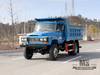 Azul 170hp Dongfeng 4*4 Caminhão Basculante_Single Row Apontado Cabeça Caminhão Basculante Caminhões de Mineração Fabricante de Conversão_Exportar Veículo Especial