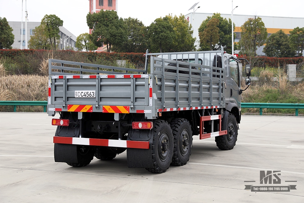 Dongfeng configuração de caminhão AWD de cabeça chata com tração de seis rodas_6 × 6 190HP fabricante de caminhão leve off-road_6 * 6 cotação de veículo especial de exportação