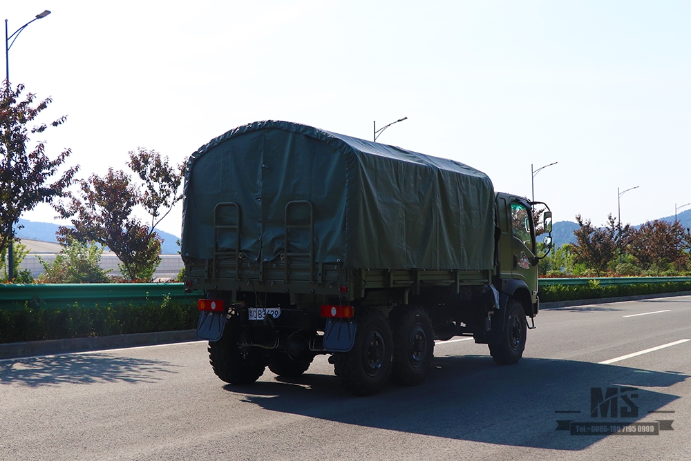 Flathead Dongfeng EQ240 6WD Caminhão off-road_All-Wheel Drive EQ2082 Caminhão de carga diesel para venda_Dongfeng 6x6 Caminhão off-road civil para venda_Exportar veículo especial