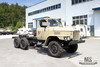 170 HP Camel Grey EQ2082 Chassis_Dongfeng Tração nas seis rodas 240 Chassi de caminhão off-road_Veículo de transporte de vidro duplo com cabeça pontiaguda_6 × 6 25Y Truck Export Special Chassis