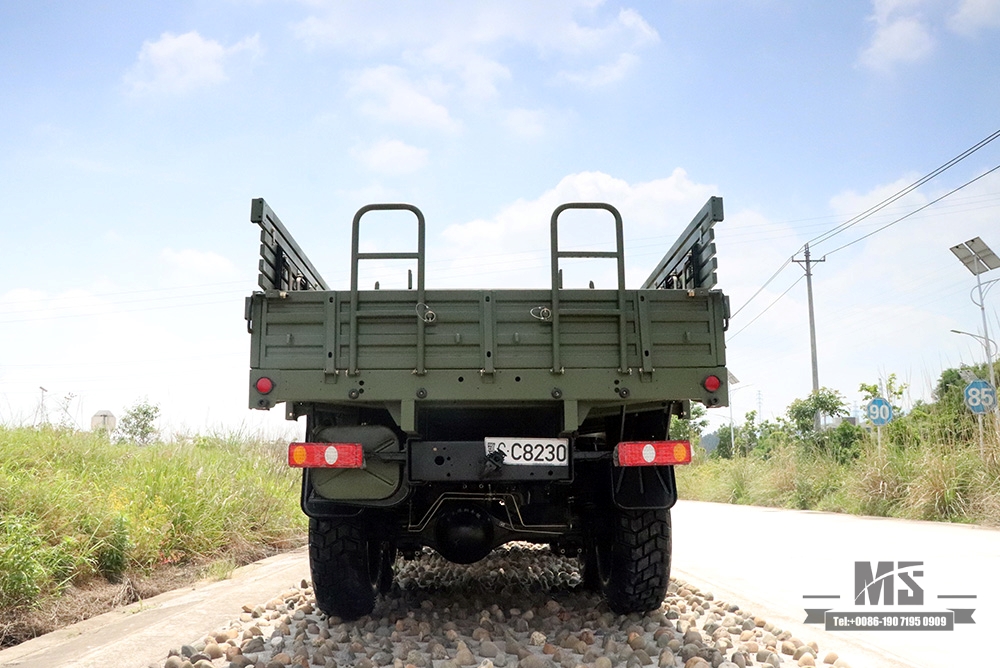 Dongfeng Six Wheel Drive EQ2102 Caminhão Off Road_6 × 6 Exército Verde 3.6T Fileira Dupla 153 Caminhão de Carga Cabine para Venda_Exportação de Veículo Especial