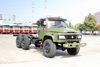 Dongfeng Army Green Six Wheel Drive EQ2100 Chassis_6 * 6 190hp Chassi de caminhão de cabeça pontiaguda para venda_Dongfeng Export Special Vehicle Chassis