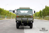 190hp Dongfeng EQ2102 Chassis com tração em seis rodas_6 × 6 EQ246 153 Cabine de duas fileiras Exército Green Truck Chassis_Dongfeng Truck Chassis Exportação Chassi de veículo para fins especiais