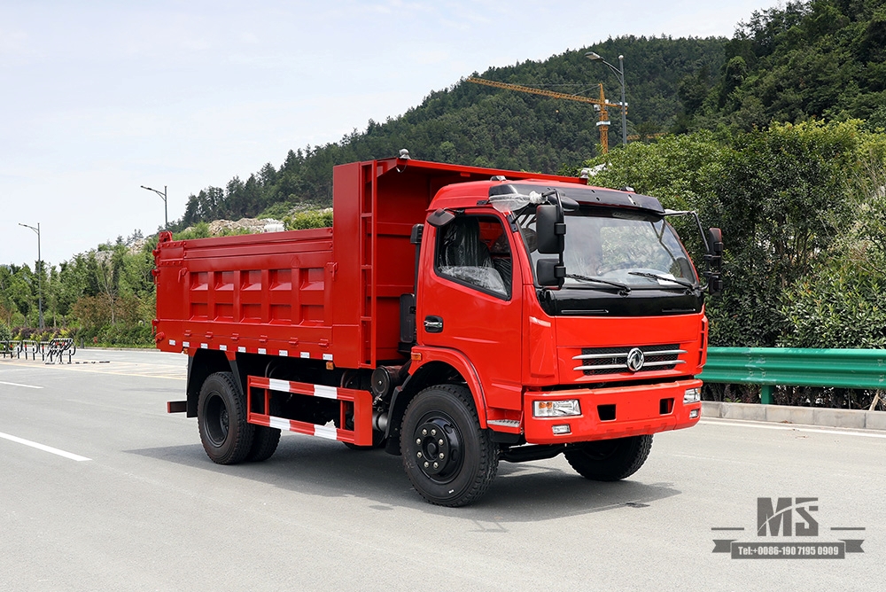 4×2 160HP Caminhão basculante pequeno_Left/Right Hand Light Truck 5T Single Row Micro Truck Conversion Fabricante_Dongfeng Export Special Truck