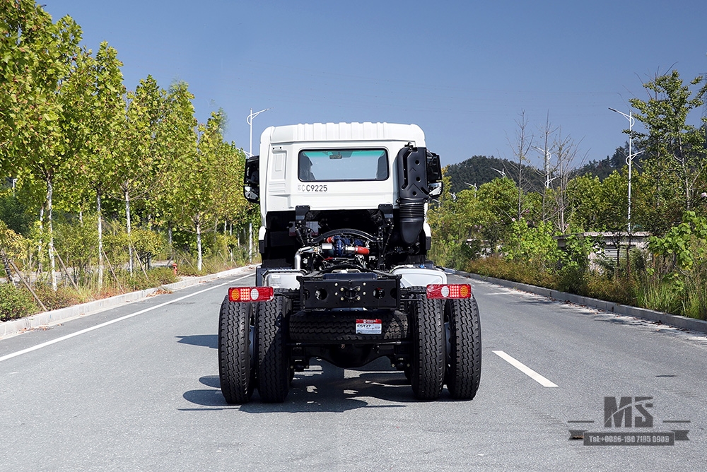 Chassi de veículo comercial pesado com tração em seis rodas de 350 HP_Dongfeng 6 × 6 Modificação de chassi de caminhão_Chassi de veículo especial Dongfeng