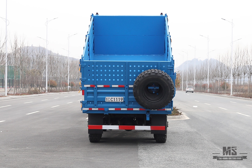 Caminhão basculante EQ2082 com tração nas seis rodas Dongfeng_170 hp EQ2082 caminhão basculante off-road_ 240 Veículo de transporte_6 × 6 caminhões pontiagudos 25Y veículo especial de exportação