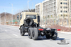 Chassi de tração de seis rodas Dongfeng 210hp para venda_6 * 6 EQ2102 Fabricante de cobertura de chassi de caminhão de cabeça chata_Dongfeng 6 × 6 Exportação de chassi de veículo especial
