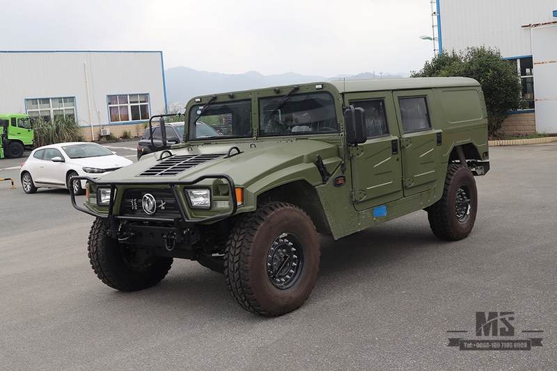 EQ2050B guerreiro com capota rígida de duas fileiras_1.5t cabeça longa e veículo off-road de alto motor_Dongfeng Warrior veículo off-road com tração nas quatro rodas versão civil Veículo especial de exportação