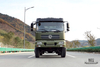 Dongfeng caminhão basculante com tração nas quatro rodas para venda_4 * 4 exército verde cabeça chata caminhão basculante fabricante_Dongfeng 4WD veículo especial de exportação