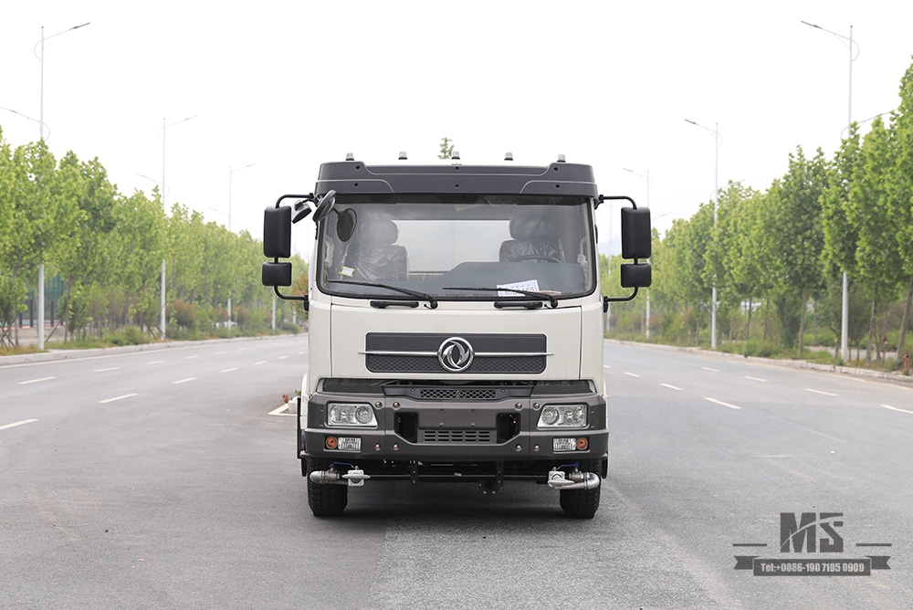 210 HP Dongfeng 4 * 2 Caminhão de aspersão de greening _ Caminhão de aspersão de água de cabeça plana Dongfeng Veículo comercial_ Caminhão-tanque de água Dongfeng para venda_ Caminhão especial de exportação
