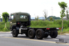 Dongfeng 6 × 6 Off Road Chassis_Six wheel drive Dongfeng Flat Head Uma e meia fileira Chassis de caminhão de carga Chassis AWD 6 * 6 Exportação de veículo especial