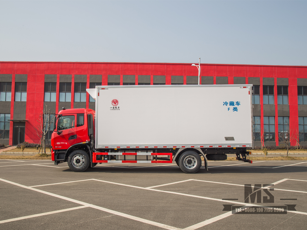 Caminhões refrigerados classe F Dongfeng Tianjin KR | camiões de transporte de produtos frescos congelados | camiões para cadeia de frio | caminhões de transporte de frutos do mar