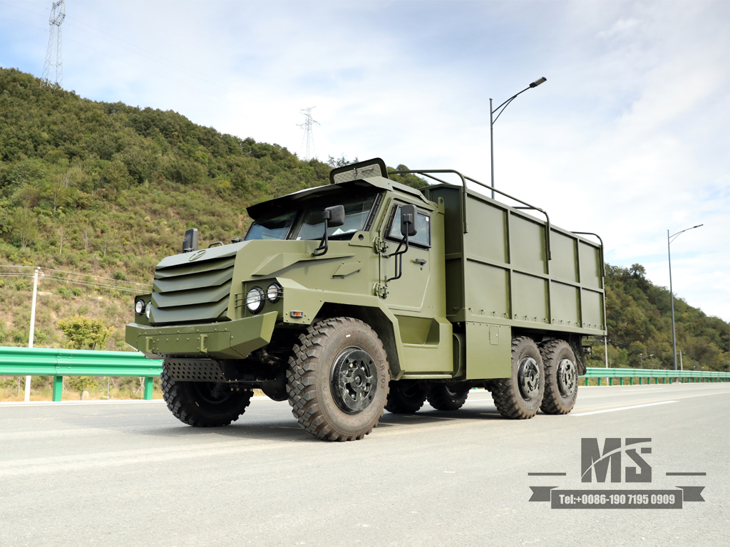 Caminhão de transporte de proteção com tração nas seis rodas | camião de carga | Caminhão de carga chinês.