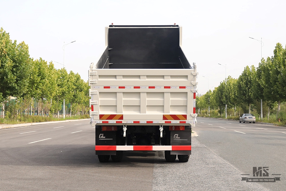 Caminhão basculante Dongfeng 4 × 2_ Flathead Head Row Meio caminhão basculante para venda_4 * 2 Veículo especial de exportação