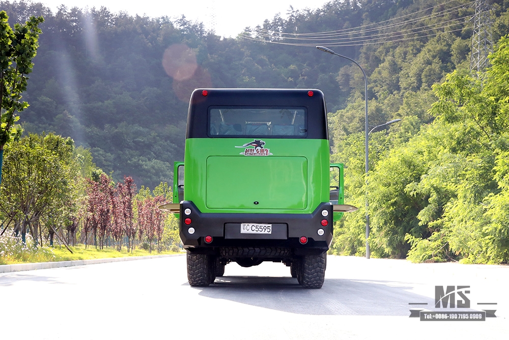 Ônibus Dongfeng Six Drive de 27 lugares Ônibus off-road_6 * 6 All-drive County Bus_260hp Veículo especial de exportação de ônibus modificado