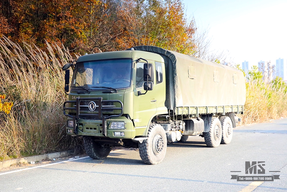 Caminhão de carga com tração nas seis rodas Dongfeng EQ2102 Caminhão diesel_Dongfeng 6 × 6 Caminhão especial off-road_ Veículo de tropa de carga de 3,5 toneladas_Exportar caminhão para fins especiais