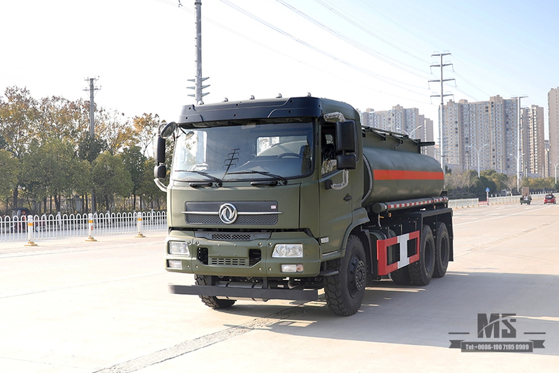 10m³ Feul Tanker 210hp Dongfeng Tanker Truck_6*4 Cab Oil Tanker for Sale_6×4 Tanker Truck Export Special Vehicle