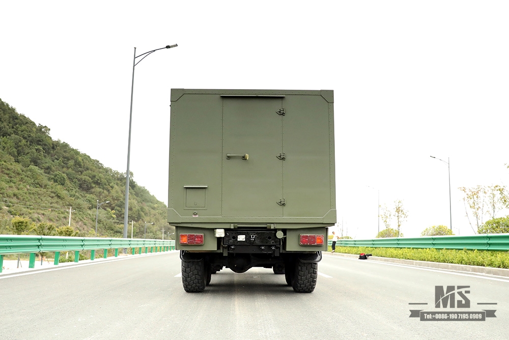 EQ2102 Dongfeng Caminhão com caixa de tração de seis rodas_ 6 × 6 Um caminhão e meio 153 com cabine Van Caminhão de transporte_Dongfeng AWD Exportação Veículo para fins especiais
