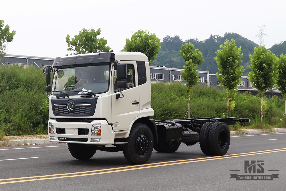 Chassi 4*2 Dongfeng 210 hp Chassi 4x2 Off Road Chassis Dongfeng Row Half Cab Chassis Exportação Chassi Especial 