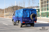 Caminhão off road IVECO azul com tração nas quatro rodas_4 * 4 113hp Cabeça curta Micro caminhão leve de fileira única com lona Pole_Export Veículo especial