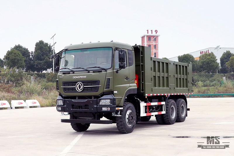 Dongfeng 6*4 Off Road Truck_Dongfeng 375hp 6x4 Off-road Flathead Row Half Truck_Export Special Vehicle