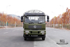 210hp Dongfeng 6*4 Caminhão Off Road _Dongfeng 6x4 Flathead Caminhão de carga um e meio com lona pole_Export Veículo especial