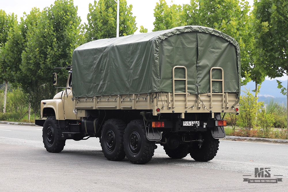 6 × 6 Dongfeng Camel Grey EQ2082 _170 hp EQ2082 Caminhão especial off-road com tração nas seis rodas_240 Veículo de transporte_Veículo especial de exportação