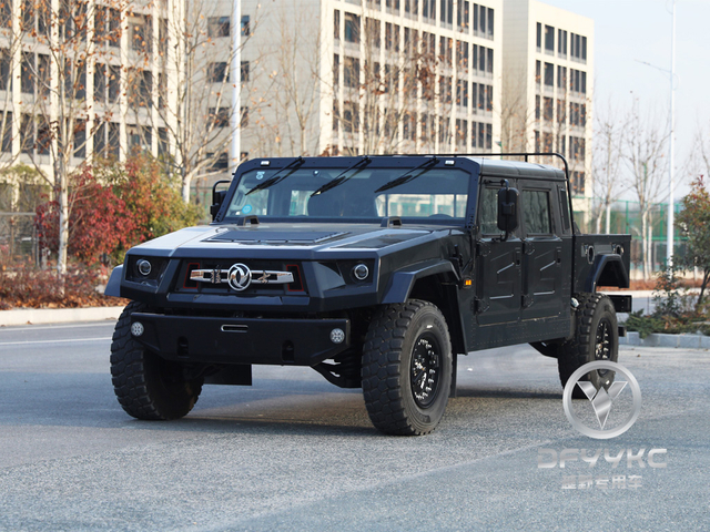 195hp 6tons de GVW Dongfeng 4x4 Off-Road All-Terrain Mengshi Jeep_Cummins Patrulha de patrulha de patrulha de escolta blindada militar | China 