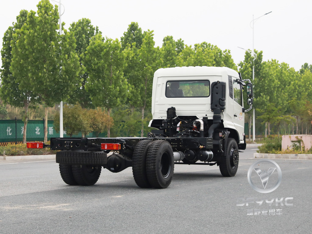 Dongfeng convencional e meia -fila chassi | Modificação de veículo especial de tração nas quatro rodas 210 chassi de potência | Feito na China Chassis | Chassi off-road de eixo único | 