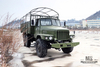 Caminhão off-road Dongfeng 6WD EQ2100_6 * 6 Veículo off-road clássico verde militar de cabeça longa para venda_Dongfeng 245 Diesel 3,5 T Veículo especial de exportação para transportador de tropas 