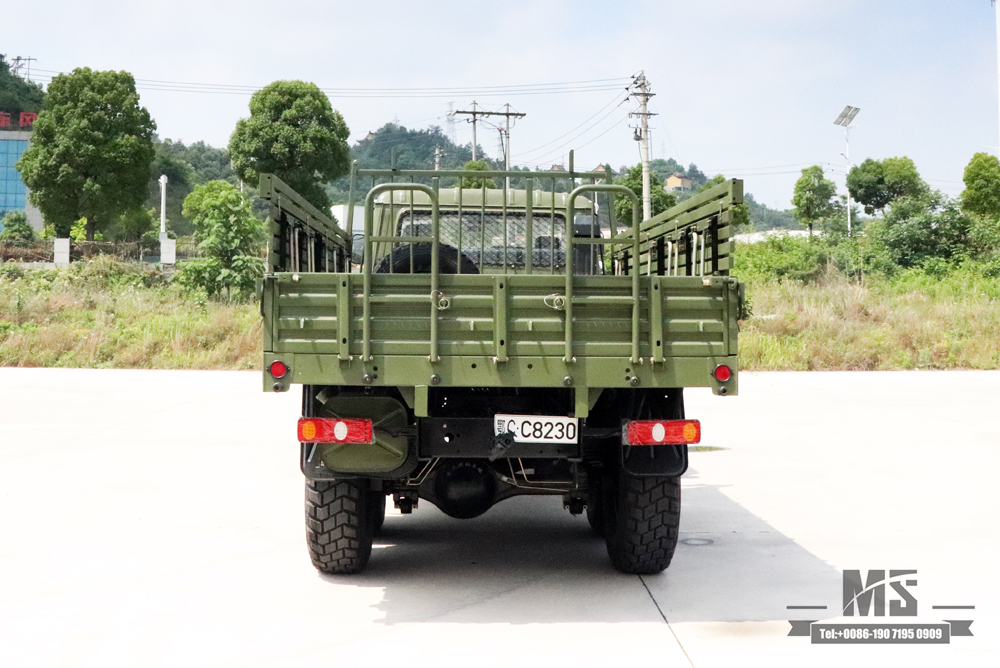 190hp Dongfeng 6*6 EQ2102 Caminhão Off Road_3.5T Linha Dupla 153 Caminhão de Transporte de Cabina para Venda_Six Wheel Drive Caminhão Diesel Exportação Veículo Especial