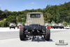 170 HP Camel Grey EQ2082 Chassis_Dongfeng Tração nas seis rodas 240 Chassi de caminhão off-road_Veículo de transporte de vidro duplo com cabeça pontiaguda_6 × 6 25Y Truck Export Special Chassis