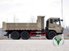 6x6 Caminhão basculante off-rroo de cano baixo | Tipper de cabine de cabine de frente plana para exportação