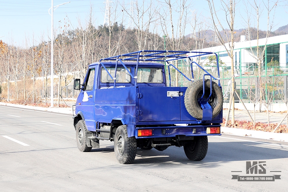 113hp Iveco Caminhão com tração nas quatro rodas_4 * 4 Pequeno Off Road Iveco Cabeça Curta 4 × 4 Caminhão leve _4WD Veículo especial de exportação
