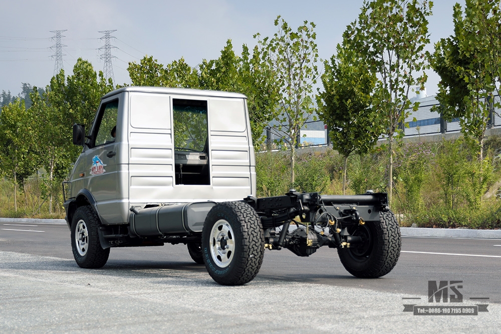 PRATA 113hp Iveco 4*4 Chassis_Four Wheel Drive Chassis pequeno Iveco Short Head Chassis_4WD Exportação chassi de veículo especial 