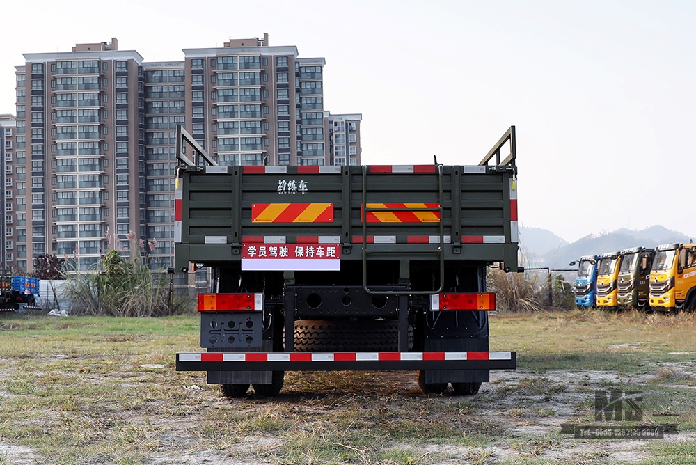 4 * 2 Dongfeng Flat-bed de uma fileira e meia DV3 Premium Edition Coach_4 × 2 9m Flat-bed A2 Training Truck_Driving School Practice Exam Veículo especial Exportação de veículo especial 