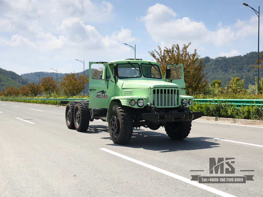 6x6 Dongfeng chassi de veículo off-road pontiagudo de 2,5 toneladas6×6 Dongfeng 2.5T chassi off-road com cabeça de ponta | Caminhão herói | China.