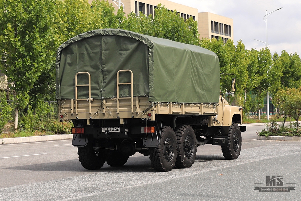 6 × 6 Dongfeng Camel Grey EQ2082 _170 hp EQ2082 Caminhão especial off-road com tração nas seis rodas_240 Veículo de transporte_Veículo especial de exportação