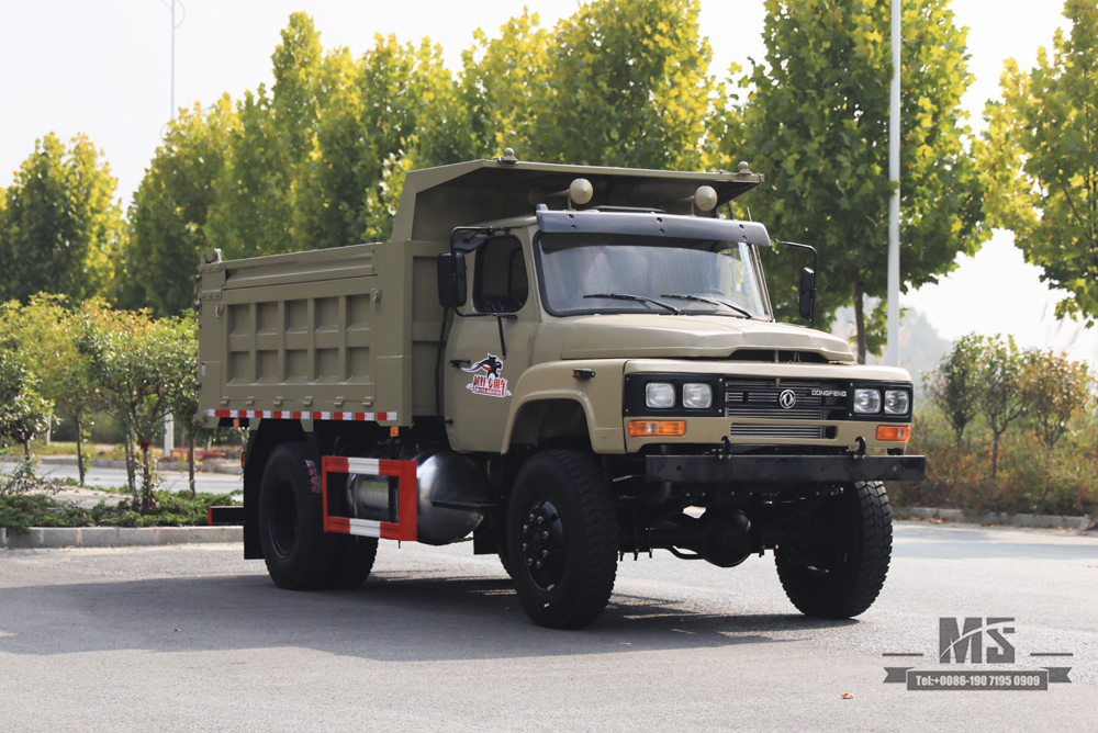 170hp Dongfeng Caminhão com tração nas quatro rodas _ Caminhão off-road apontado_4 * 4 Fabricante de modificação de caminhão para exportação de veículo especial