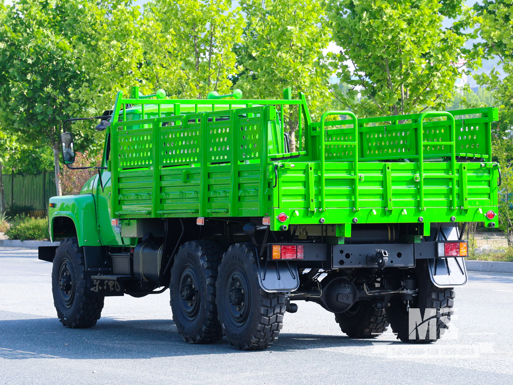 6X6 Dongfeng Turquesa EQ2082 Caminhões de cabine única 6WD Caminhões off-road