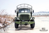 Caminhão off-road Dongfeng 6WD EQ2100_6 * 6 Veículo off-road clássico verde militar de cabeça longa para venda_Dongfeng 245 Diesel 3,5 T Veículo especial de exportação para transportador de tropas 