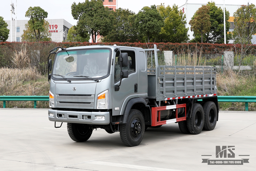 Dongfeng EQ2082 Caminhão com tração de seis rodas_ 6WD 170hp Flathead 'Bobcat' Pequeno pneu não off-road EQ240 Configuração de caminhão_6 * 6 Fabricante de veículos especiais de exportação