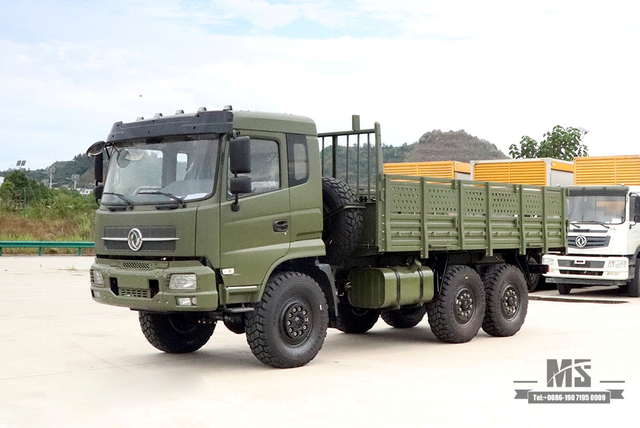 6 × 6 Dongfeng EQ2102 Caminhão Off Road_Six Wheel Drive Cabeça Chata Caminhão de Carga 6WD 246 Transportador de Tropas Caminhão de Transporte Off Road_Export Veículo Especial