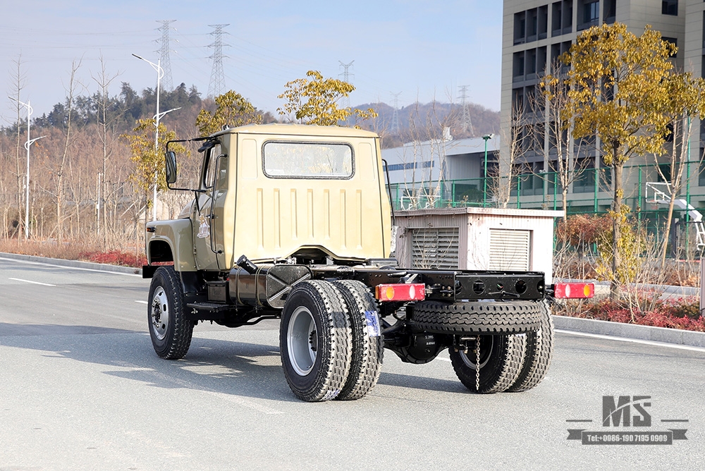 170hp Dongfeng Tração nas Quatro Rodas EQ1093 Chassis_EQ1093 Chassi de caminhão off-road pontiagudo_4 * 4 Modificação de chassi de caminhão Fabricante Exportação de chassi de veículo especial