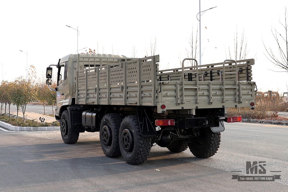 Caminhão off-road com tração nas seis rodas Dongfeng 210 HP_6 × 6 3.5T Caminhão especial_Tração nas quatro rodas Caminhão de transporte de caminhão 10T de três eixos personalizado_Exportar veículo especial