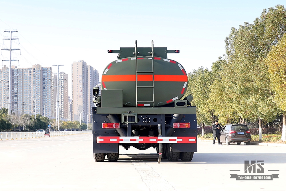 10m³ Feul Tanker 210hp Dongfeng Tanker Truck_6*4 Cab Oil Tanker for Sale_6×4 Tanker Truck Export Special Vehicle