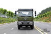 210hp Dongfeng caminhão de carga com tração nas seis rodas para venda_6 * 6 exército verde cabeça chata fabricante de caminhão de transporte_Dongfeng 6WD fábrica de veículos especiais de exportação