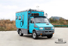 Iveco RV Veículo de escritório móvel com tração nas quatro rodas_4WD Caravana de turismo off-road para venda_4 * 4 Escritório ao ar livre Veículo especial de exportação de RV personalizado 